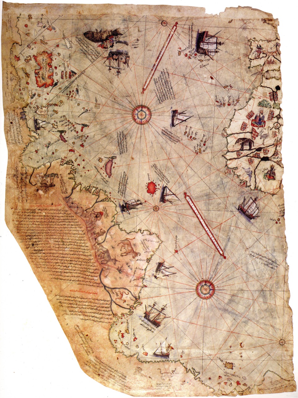 1513 tarihli Piri Reis dünya haritası