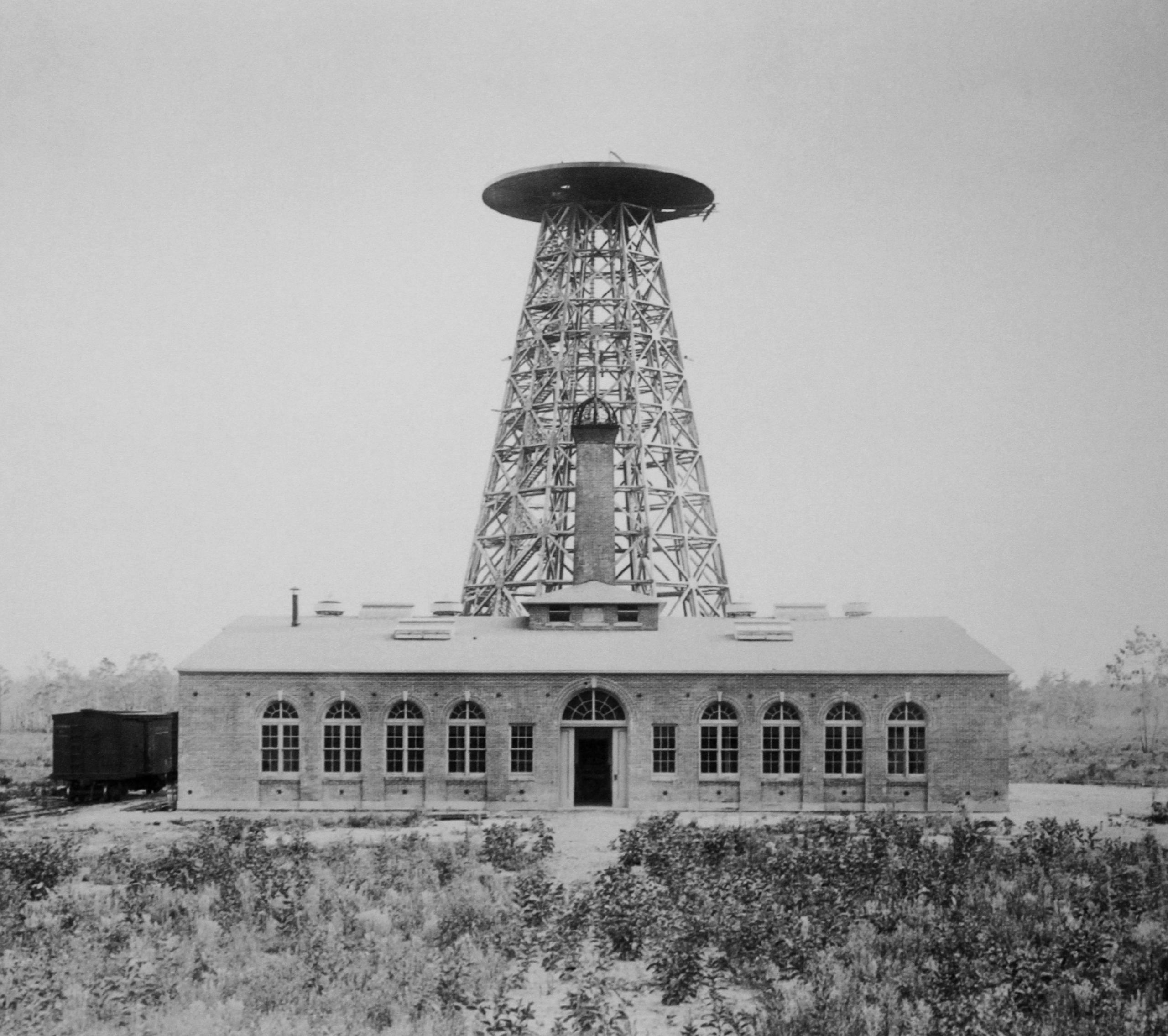 Wardenclyffe kulesi ve laboratuvar binası