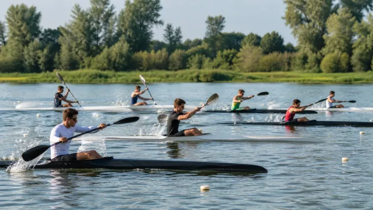Szeged’de yazısız kano sprinti ve üniversite sporcuları